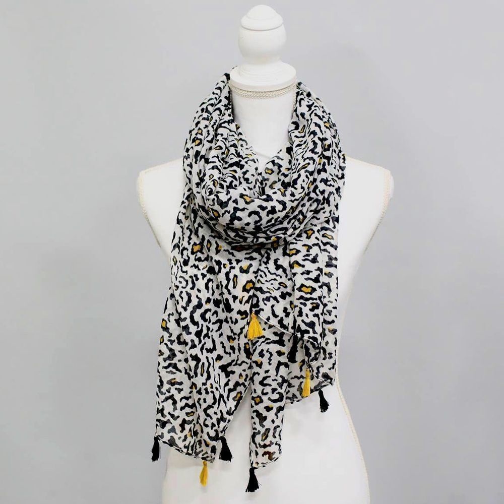 Leopard Print Scarf